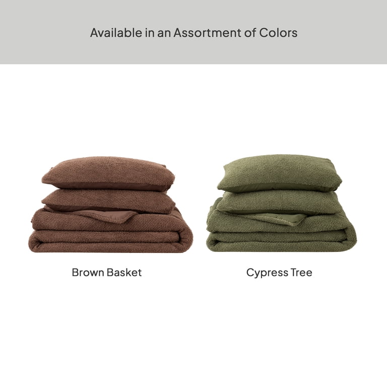Three-Piece Textured Comforter Set, Full/Queen photo 7