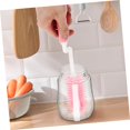 thumbnail image 4 of 1 Juego de cepillos para biberones práctico cepillo de limpieza para biberones botella de agua infantil pajitas de silicona cepillo de limpieza para biberones cepillo para biberones portátil rosa beb, 4 of 5