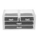 thumbnail image 2 of Transparent Cosmetics Organizer for Vanity Desktop Storage Acrylic Material Dustproof 1Pack, 2 of 3