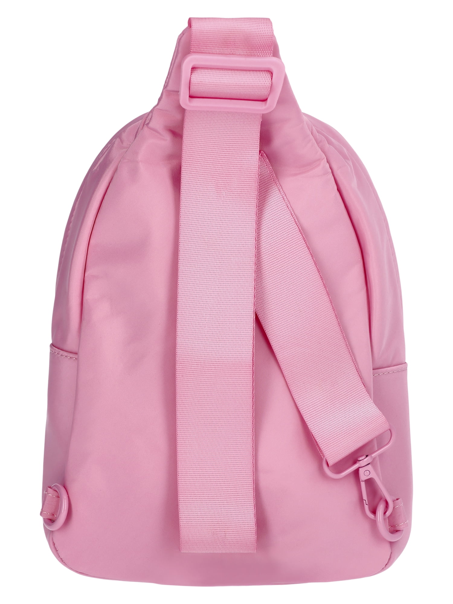 No Boundaries Women's Hands Free Sling Bag, Pink Jubilee