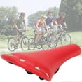 thumbnail image 3 of Soft and Shockproof Road Bike Saddle High Quality Bicycle Accessory (Red), 3 of 4