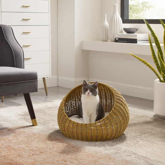 Sam's Pets Nala Wicker Cat Bed