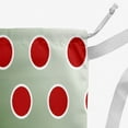 thumbnail image 3 of Simply Daisy Canvas Holiday Bubbly 28 x 36 in Green Laundry Bag, 3 of 3