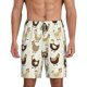 thumbnail image 1 of Fotbe Funny Chicken Pantalones Cortos de Pijama para Hombre, Ropa de Dormir, Pantalones de Pijama Cortos para Hombre-X-Large, 1 of 6