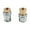 2 pack, variant on Yammee 1/4Inch Locks on Air Chuck Air Compressor Wear Resistant Tire Inflator Tire Chuck for Hose Repair Inflate Chuck
