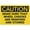 Warning Sign 3, variant on Caution Make Sure All Power Sources Locked Out Sign - 12×8 Inches, Aluminum Tin Warning Sign, Home Outdoor Garden Safety Decor