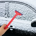 thumbnail image 2 of FENGGUIQU 2-Pack Assorted Color Snow Shovels with Grip Handle for Driveway and Car Ice Scraping, 2 of 6
