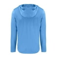 thumbnail image 3 of Men's Cutter & Buck Blue LA Galaxy Coastline Epic Comfort Eco Recycled Long Sleeve Hoodie T-Shirt, 3 of 3