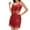 Red, variant on hotojiny Women 2 Piece Sparkly Sequin Dance Outfits Tassels Bodycon Crop Top Mini Dress Clubwear Skirt Set