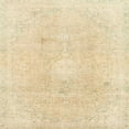 thumbnail image 1 of Ahgly Company Tapis d'Intérieur Carré Abstrait Kaki Or, 8 Pieds Carré, 1 of 6