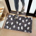 thumbnail image 2 of Dark Halloween Ghosts with Stars Door Rugs,Washable Non Slip Door Mats Indoor,Decorative Door Mats,Entry Mat Indoor for Entrance,Bedroom,Kitchen,Bathroom,16"x24", 2 of 6