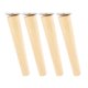 thumbnail image 1 of Muyoka Pluokvzr Patas de madera para muebles para silla, mesa, sofá, armario, pies, 4 unidades Muyoka Hogar, 1 of 7