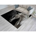 thumbnail image 3 of Wedding Rug, Modern Rugs, Customs Rug, Anti-Slip Carpet Rug, Black And White Horse Rugs, Animal Rug, Runner Rug, Horse Rug, Luxury Rug, 2.3'x3.3' - 70x110 cm, 3 of 8