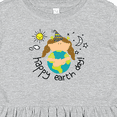 thumbnail image 4 of Inktastic Girls Happy Earth Day Girls Toddler Dress, 4 of 5
