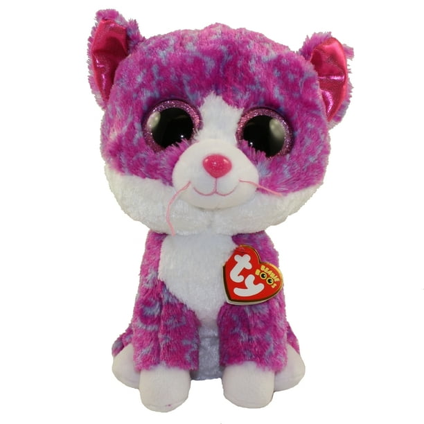 TY Beanie Boos - CHARLOTTE the Cat (Glitter Eyes)(Medium Size - 9 inch