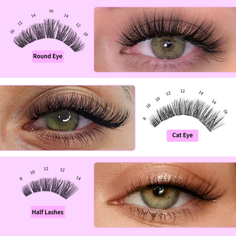 Cluster eyelashes hotsell