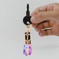 thumbnail image 4 of Llavero con número, joyería colgante para niños, niñas, hombres y mujeres, San Valentín. número 0, 4 of 9