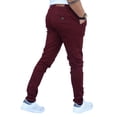 thumbnail image 3 of Pantalón skinny de gabardina stretch John Silver  Skinny de gabardina color vino, 3 of 3