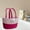 Red RD, variant on Latrodar Desktop Storage Basket Woven Storage Basket Cotton Thread Storage Basket Green Decorative