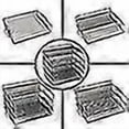 thumbnail image 4 of Stackabtter Tray, 4 Tier Stackable Izer Tray, With Desktop D, Izer Files, Fs, Letters, 4 of 5