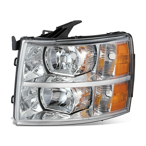 DNA Motoring For 07-14 Chevy Silverado 1500 2500 3500 HD Driver Left LH Side Headlight Lamp Replacement