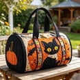 thumbnail image 6 of ibiyuan Womens Crossbody Purse Puff Stitching Quilted Halloween Print Travel Shoulder Tote Bag for Women, Fashion Daily Outdoor Shopping Handbag Birthday Gifts, 6 of 6