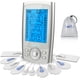 thumbnail image 1 of Estimulador muscular TENS EMS de doble canal Belifu con 24 modos para aliviar el dolor, masajeador electrónico de pulso con 10 almohadillas, bolsa de almacenamiento con cordón antipolvo y bridas., 1 of 5