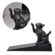 thumbnail image 5 of Tope de puerta resistente al hierro, anticolisión, protector de dedos seguro, adorno para el hogar (gato de una mano), 5 of 5