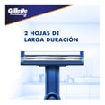 thumbnail image 4 of Rastrillo Gillette Prestobarba con 2 hojas y cabeza fija, 2 pzas, 4 of 4
