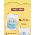 thumbnail image 3 of Minimochila Shuyun Anime Kawaii con llavero para niñas, 3 of 6
