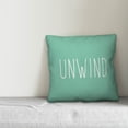 thumbnail image 2 of Creative Products Unwind Mint 16x16 Indoor / Outdoor Pillow, 2 of 2