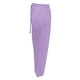 thumbnail image 5 of WILLBEST Pantalones Casuales de Mujer, de Cintura Alta, Holgados, de Pierna Recta, para Uso Diario, Cómodos para Entrenar En Verano y Otoño, con Cinturilla Elástica y Detalle de Lazo. Mediana, 5 of 6