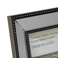 thumbnail image 4 of Northlight 5" x 7" Silver Studded Glass Mirror Encased Photo Picture Frame, 4 of 5