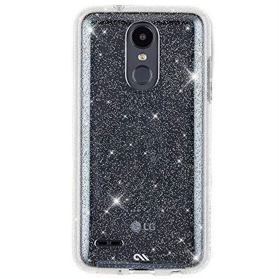 Case-Mate LG A 2 Plus Sheer Glam Clear Cell Phone Case for LG - Clear
