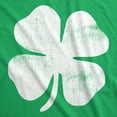 thumbnail image 2 of Mens Four Leaf Clover T Shirt Funny Saint Patricks Day Shamrock Lucky Green Tee Graphic Tees, 2 of 8