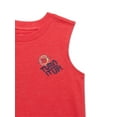 thumbnail image 3 of Garanimals Toddler Boy Jersey Graphic Muscle Tank, Sizes 18M-5T, 3 of 4