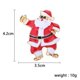 thumbnail image 1 of Pin de broche de Navidad exquisito de lujo, muñeco de nieve, Papá Noel, guirnalda de botas, regalo de joyería de moda, broches de decoración de Navidad, 1 of 4