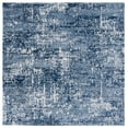 thumbnail image 2 of Safavieh Amelia Ian Abstract Area Rug, Ivory/Dark Blue, 3' x 3' Square, 2 of 11