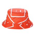 thumbnail image 1 of Smiley Fisherman Hat Primavera y verano Viajes Protección solar Cuenca Sombrero Playa Sombrero para el sol Moda Tendencia Sombrero para el sol, Naranja Feliz Sencillez, 1 of 4