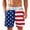 Pink, variant on Mens Board Shorts, American Flag Fake Briefs Swim Trunks Men, Funny Realistic Hairy Legs Graphic Beach Shorts for Men