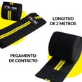 thumbnail image 4 of Vendas Para Rodillas FELTER SPORTS Lineas / Amarillo, 4 of 6