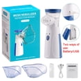 thumbnail image 1 of Handhe-nebulizador portátil médico para adultos y niños, Mini humidificador Nasal de vapor silencioso, inhalador, herramientas para asma, 1 of 4