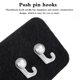 thumbnail image 3 of SWETRACE 100Ud Thumb Tack Hooks Para Pared Uso En Tableros Decorativos Y Oficina, 3 of 6