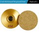 thumbnail image 2 of 1 Pieza M14 2 Pulgadas Soldadura Fuerte Diamante Soldadura Fuerte Pulido Plano Abrasivo Piedra Mármol Cuarzo Adoquín Molienda 45, 2 of 5