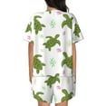 thumbnail image 6 of Sigee Cute Turtle for Sleepwear Casual Pjs with Pockets Women's Pajamas Sets Shorts 2 Piece Short Sleeve Lounge Sets 4X-Large, 6 of 9