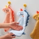thumbnail image 1 of ZHAOCHENG Juego de 3 toallas de mano de cocina suaves para colgar en la cocina, el baño y el inodoro, forro polar de Coral, toallas absorbentes de dinosaurios para niños, 1 of 5