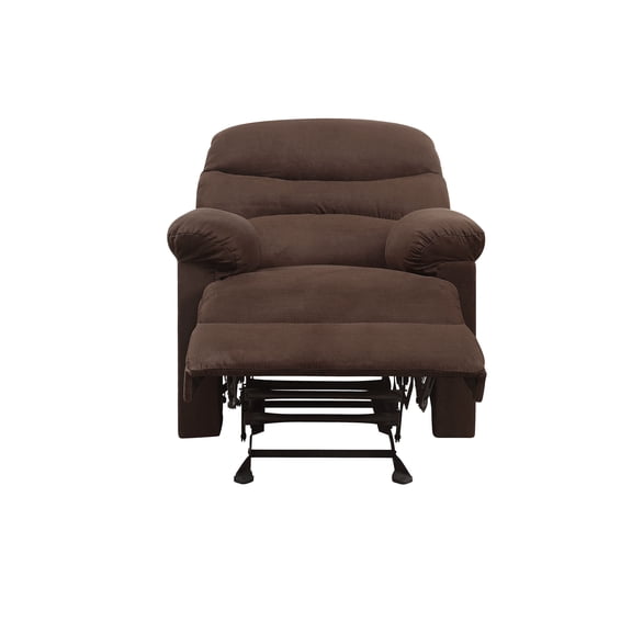 Newboti Furniture Arcadia Chocolate Microfiber Motion Recliner 19536