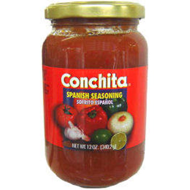 Conchita imported Spanish sofrito. 12 oz jar