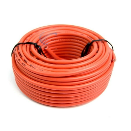 12 Gauge 50 Feet Orange Audiopipe Car Audio Home Remote Primary Cable Wire (Best Cheap 12 Gauge)