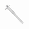 thumbnail image 4 of Brazo de ducha cuadrado de acero inoxidable para montaje en pared para cabezal de ducha de techo de baño (20 cm), 4 of 14